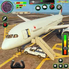 Скачать взлом Real Flight Sim Airplane Games (Реал Флайт Сим Авиасимуляторы игры на самолеты)  [МОД Меню] на Андроид