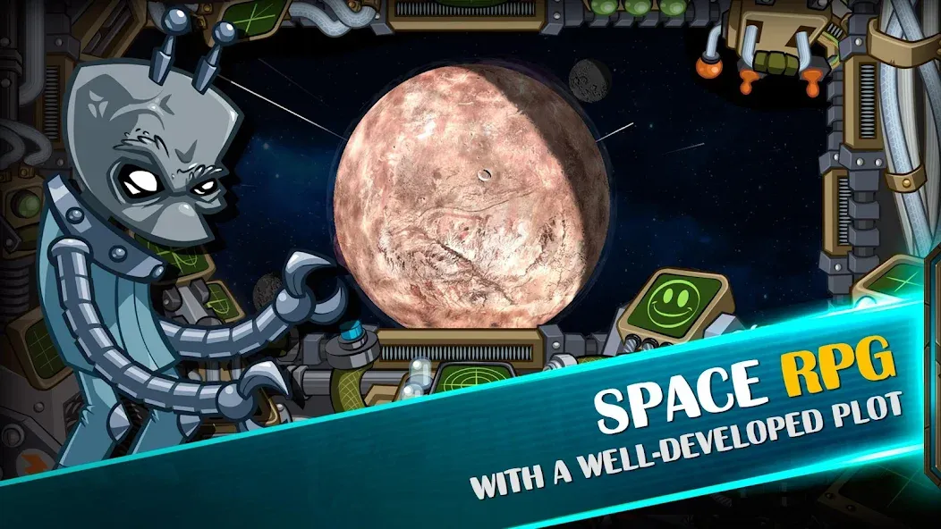 Space Raiders RPG  [МОД Unlimited Money] Screenshot 2