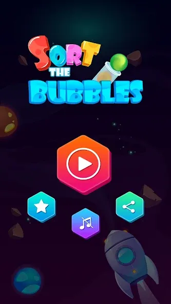 Ball Sort - Bubble Sort Puzzle (Болл Сорт)  [МОД Mega Pack] Screenshot 1