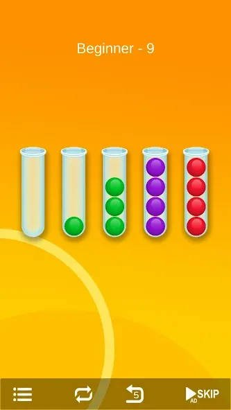 Ball Sort - Bubble Sort Puzzle (Болл Сорт)  [МОД Mega Pack] Screenshot 4