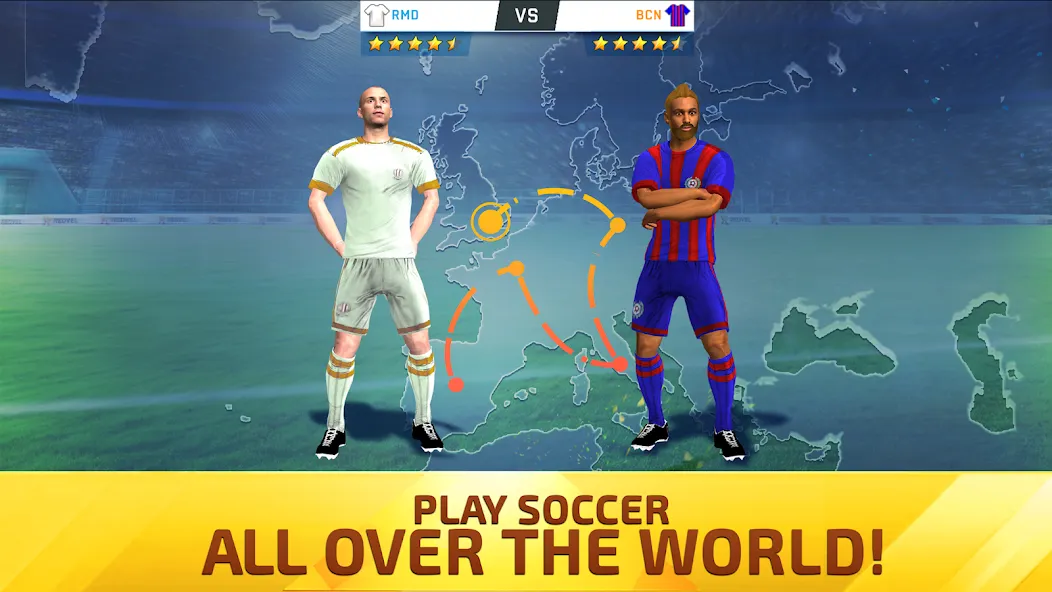 Soccer Star 24 Top Leagues (Футбольная звезда 23 Топ Лиги)  [МОД Unlimited Money] Screenshot 5