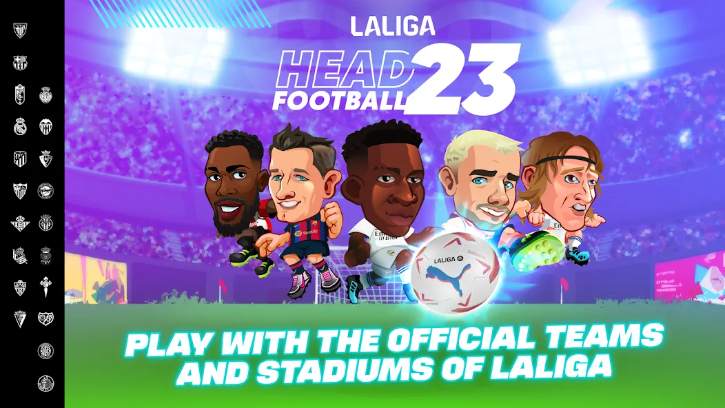 LALIGA Head Football 23 SOCCER (Хед Футбол)  [МОД Все открыто] Screenshot 1