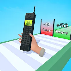 Скачать взлом Phone Runner Evolution Race 3D (Фон Раннер Эволюция Рейс 3Д)  [МОД Меню] на Андроид