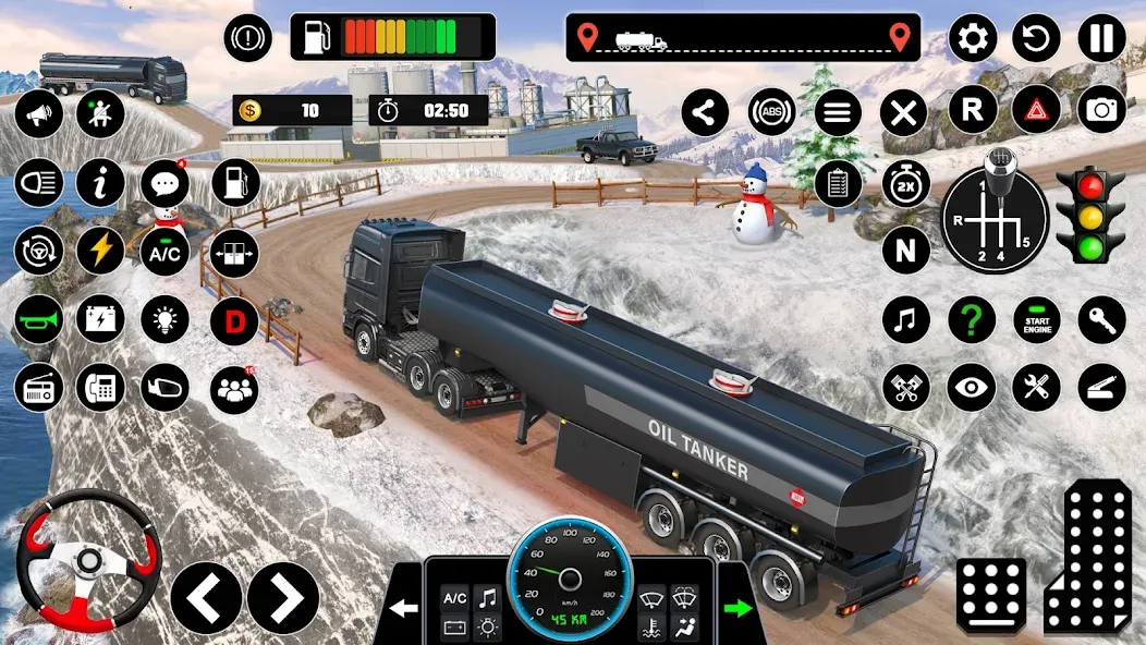 Oil Truck Games: Driving Games  [МОД Mega Pack] Screenshot 2