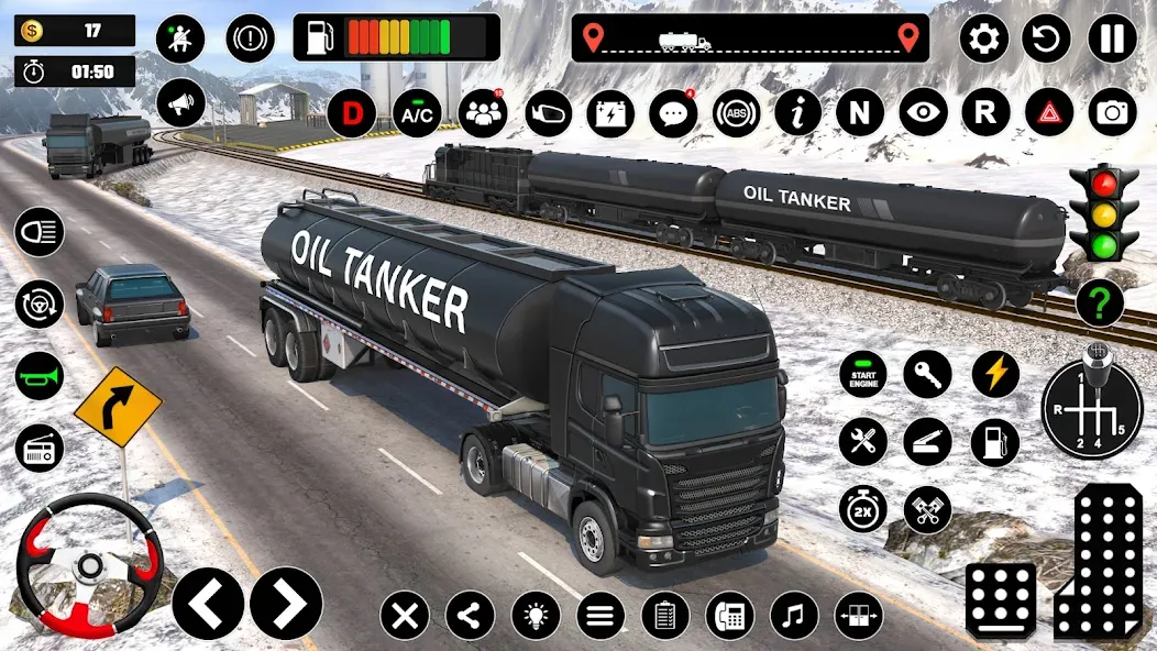 Oil Truck Games: Driving Games  [МОД Mega Pack] Screenshot 3