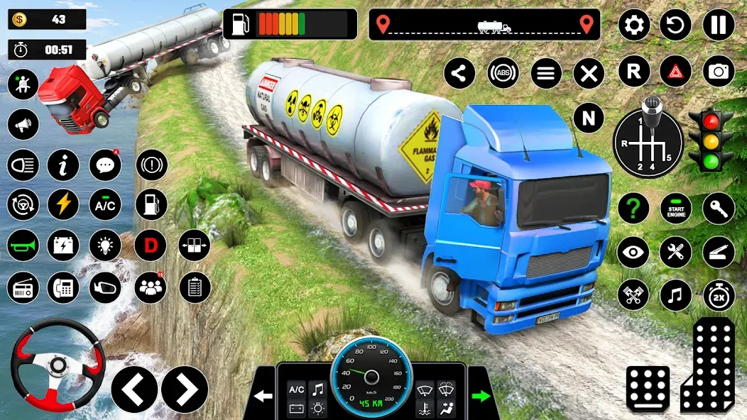 Oil Truck Games: Driving Games  [МОД Mega Pack] Screenshot 5