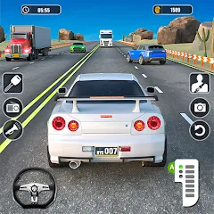 Скачать взлом Real Highway Car Racing Games  [МОД Бесконечные монеты] на Андроид