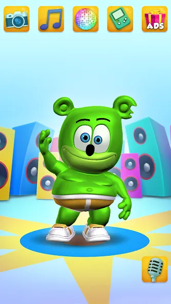 Talking Gummy Bear Kids Games  [МОД Unlocked] Screenshot 1