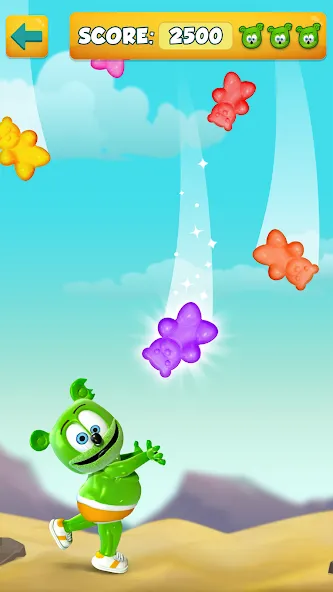 Talking Gummy Bear Kids Games  [МОД Unlocked] Screenshot 2