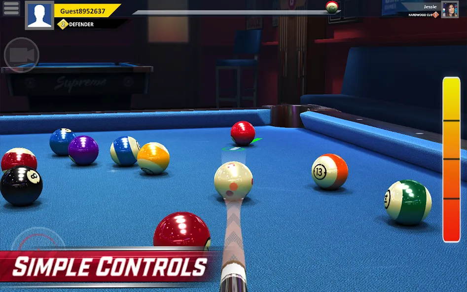 Pool Stars - 3D Online Multipl (Пул Старс)  [МОД Menu] Screenshot 2