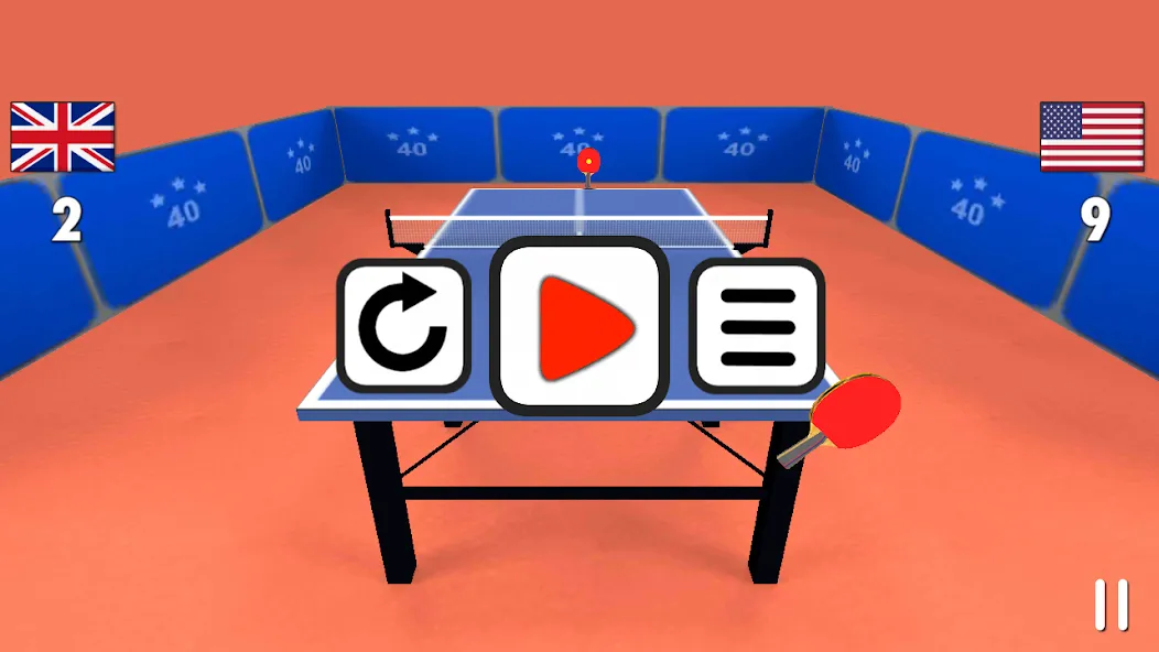 Table Tennis 3D  [МОД Много денег] Screenshot 4