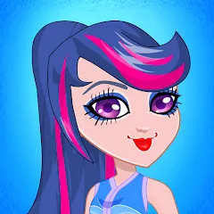 Скачать взлом Pony College Student Dress Up (Пони Студент Колледжа Одеваются)  [МОД Mega Pack] на Андроид