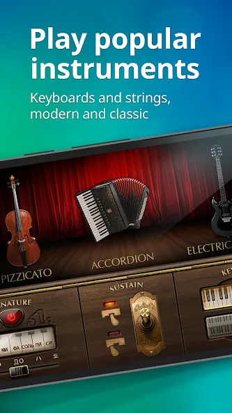 Piano - Music Keyboard & Tiles  [МОД Бесконечные деньги] Screenshot 4