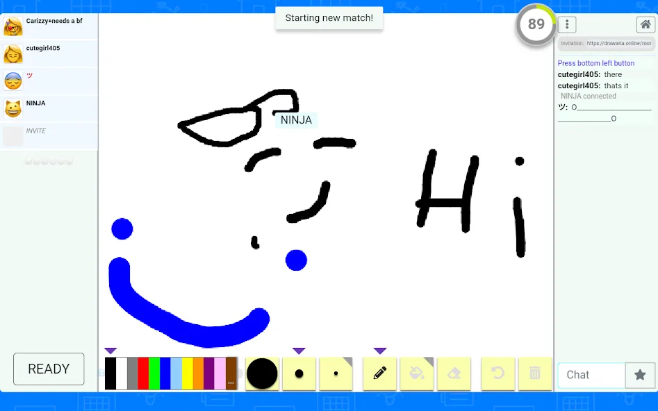 Drawaria.Online - Pictionary /  [МОД Много денег] Screenshot 5