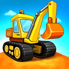 Скачать взлом Car & Games for kids building [МОД Mega Pack] на Андроид