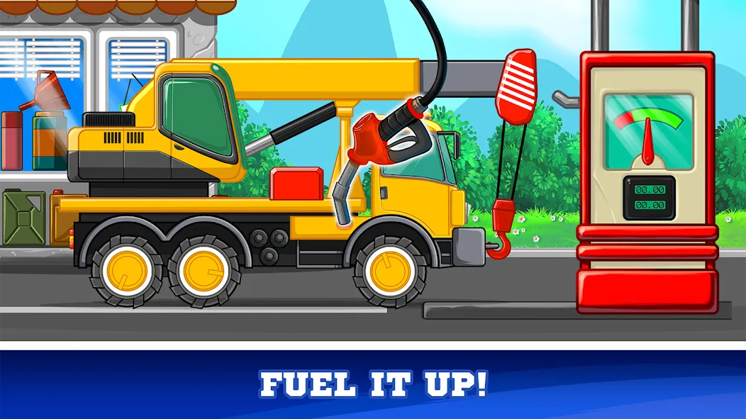 Kids Cars Games build a truck  [МОД Бесконечные деньги] Screenshot 4