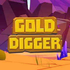 Скачать взлом Gold Digger (Голд Диггер)  [МОД Много монет] на Андроид