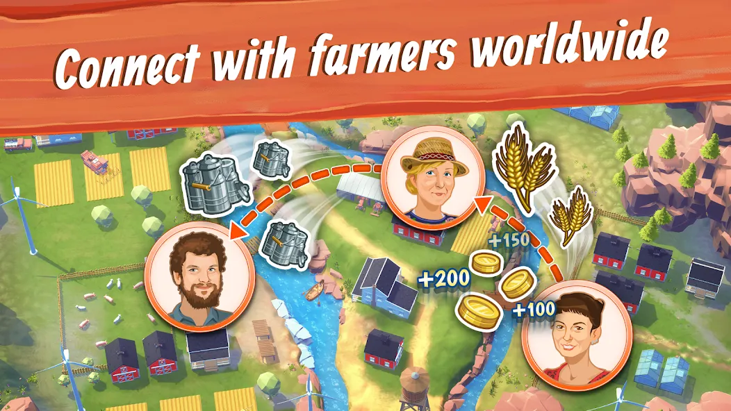 Big Farm: Mobile Harvest (Биг Фарм)  [МОД Все открыто] Screenshot 5