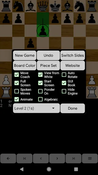 Chess for Android (Шахматы для )  [МОД Много денег] Screenshot 3