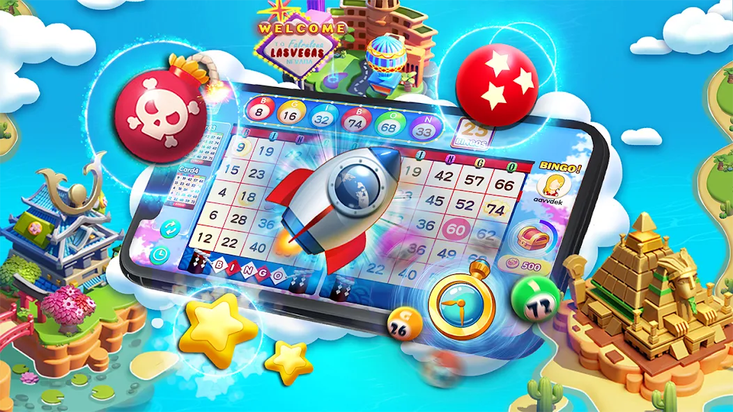 Bingo Lucky: Play Bingo Games (Бинго Лаки)  [МОД Mega Pack] Screenshot 3