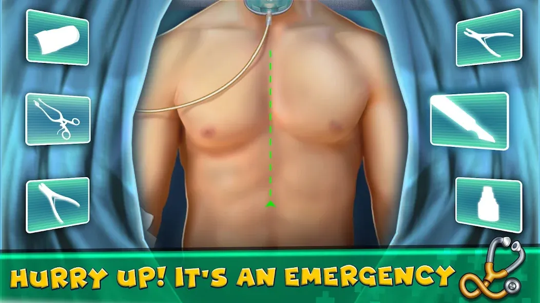 Hospital Surgeon: Doctor Game  [МОД Бесконечные монеты] Screenshot 3