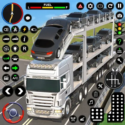 Car Transport - Truck Games 3D  [МОД Menu] Screenshot 1