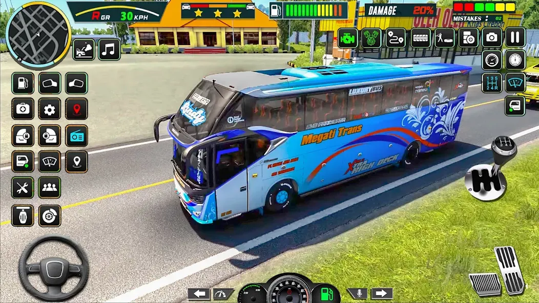 Public Coach Bus Driving Game (Паблик Коуч Бас Драйвинг Гейм)  [МОД Все открыто] Screenshot 4