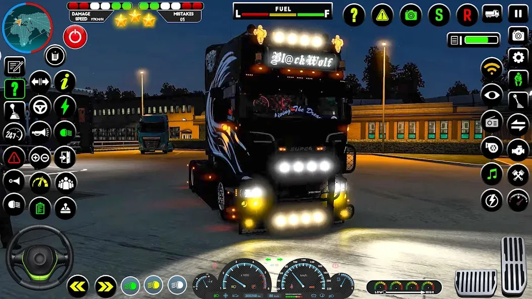 Truck Driving Euro Truck Game  [МОД Много монет] Screenshot 1