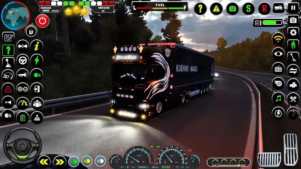 Truck Driving Euro Truck Game  [МОД Много монет] Screenshot 2