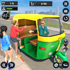 Скачать взлом Tuk Tuk Auto Driving Games 3D [МОД Бесконечные монеты] на Андроид