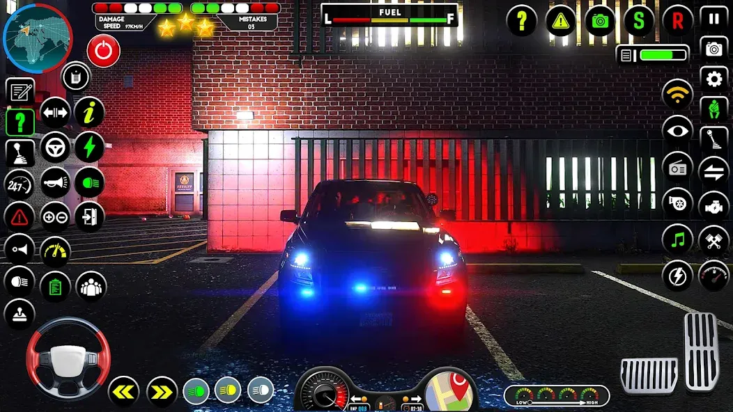 NYPD Police Car Parking Game  [МОД Mega Pack] Screenshot 2