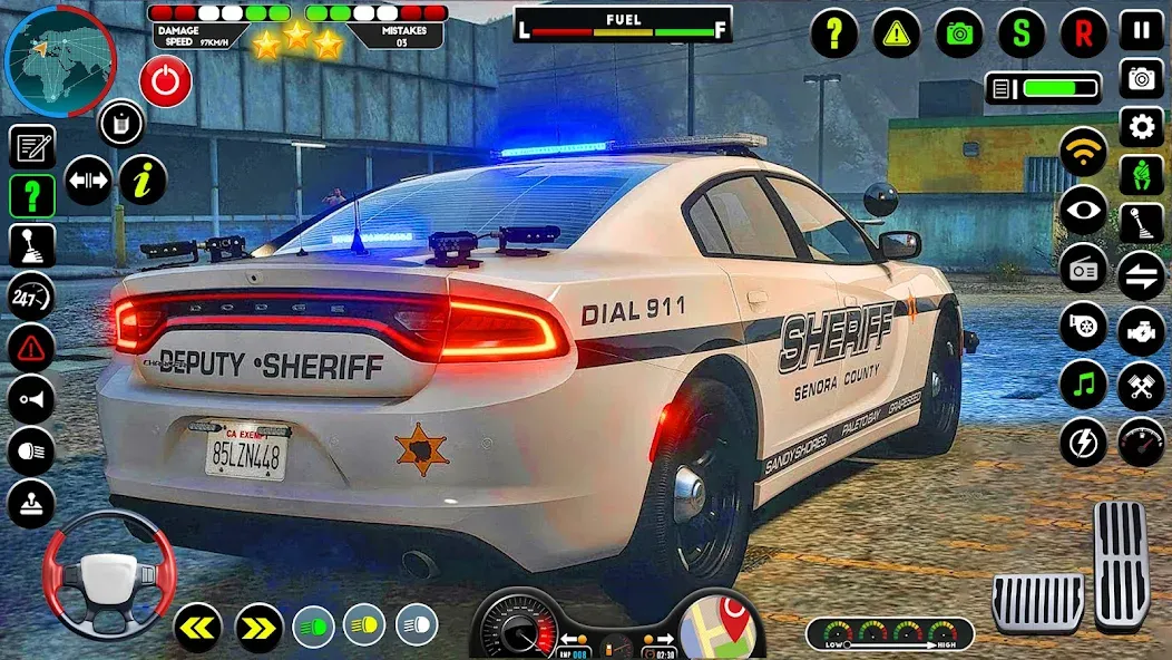 NYPD Police Car Parking Game  [МОД Mega Pack] Screenshot 3