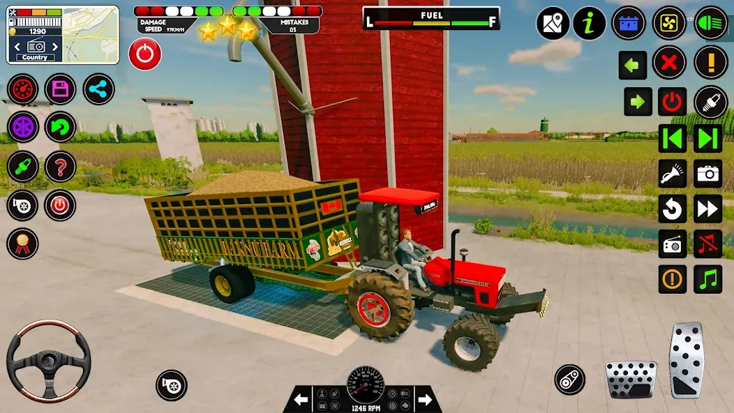 Tractor Driving - Tractor Game  [МОД Меню] Screenshot 4