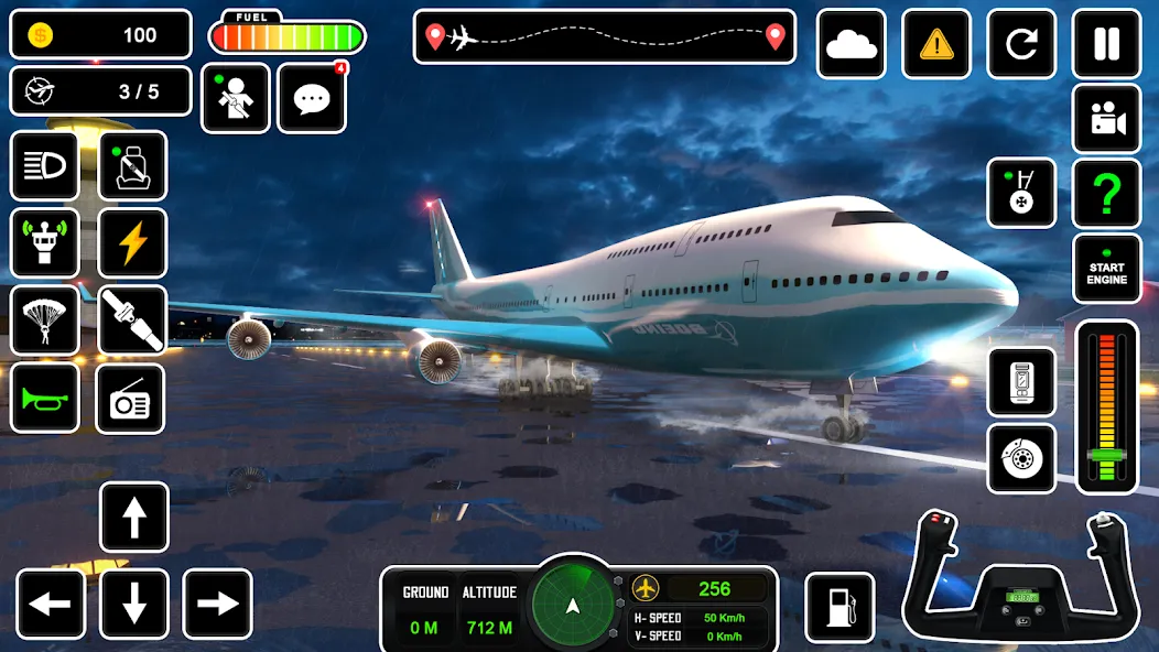 Pilot Simulator: Airplane Game  [МОД Все открыто] Screenshot 3