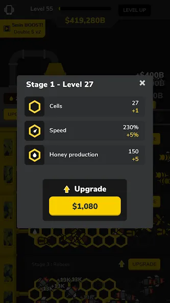 Idle Bee Factory Tycoon  [МОД Unlocked] Screenshot 2