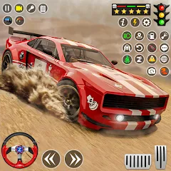 Скачать взлом Real Rally Drift & Rally Race (Риал Ралли)  [МОД Все открыто] на Андроид