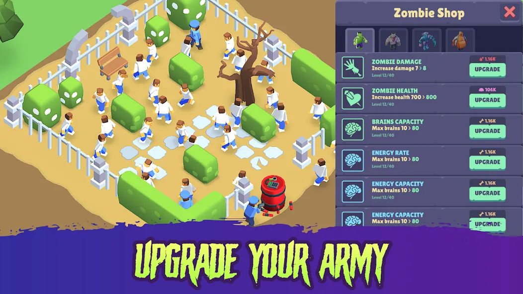 Zombie City Master-Zombie Game (Зомби Сити)  [МОД Много монет] Screenshot 3