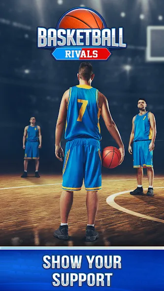 Basketball Rivals: Sports Game (Баскетбол Ривалс)  [МОД Много монет] Screenshot 5