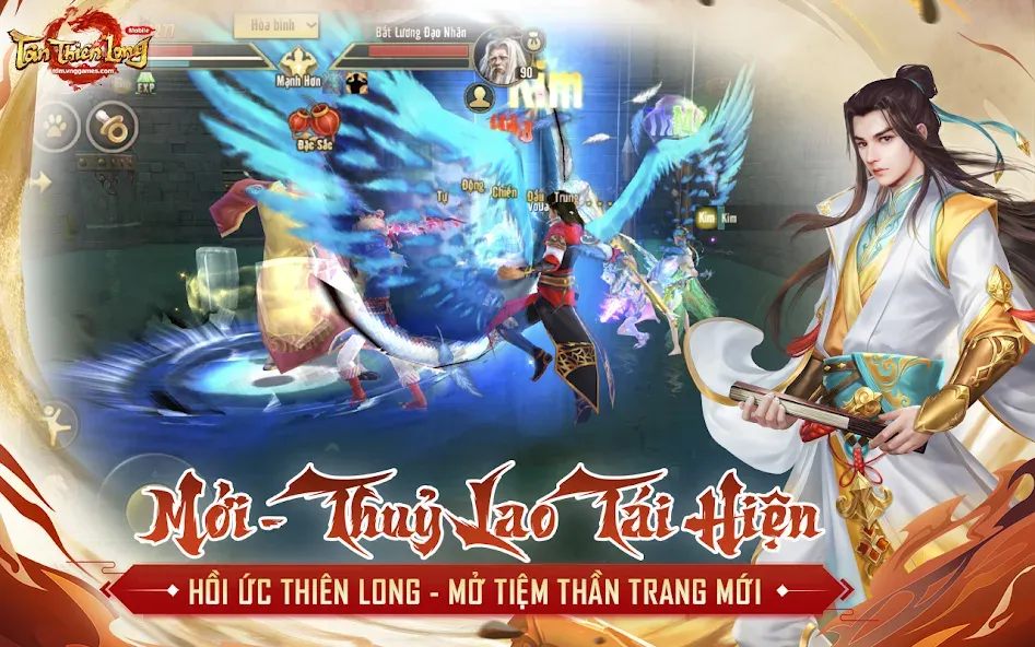 Tân Thiên Long Mobile  [МОД Меню] Screenshot 4