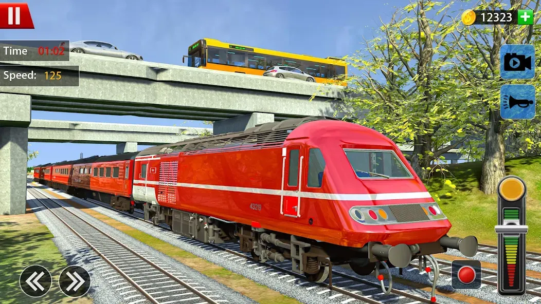 Train Driver Simulator Game  [МОД Unlimited Money] Screenshot 1