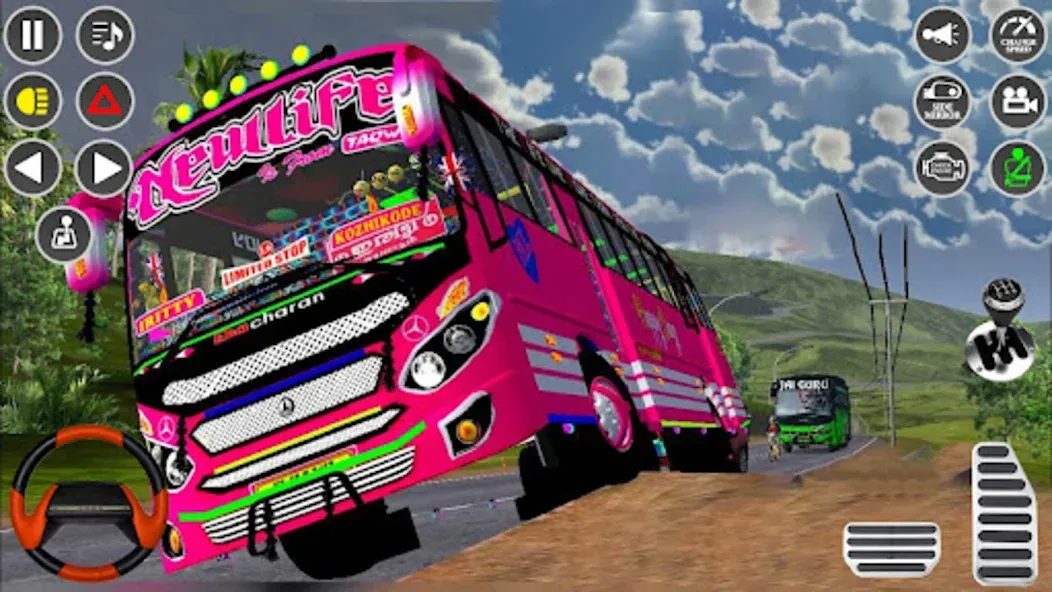 Real Passenger Bus Driving Sim  [МОД Menu] Screenshot 4