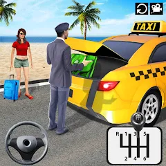 Скачать взлом Taxi Simulator 3d Taxi Driver [МОД Menu] на Андроид