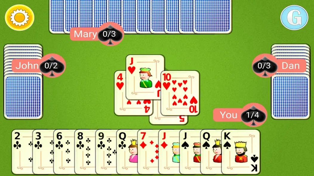 Spades Mobile  [МОД Menu] Screenshot 5