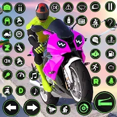 Скачать взлом Racing Bike Stunt Games Master (Гонки на мотоциклах Мастер игр в трюки) [МОД Mega Pack] на Андроид