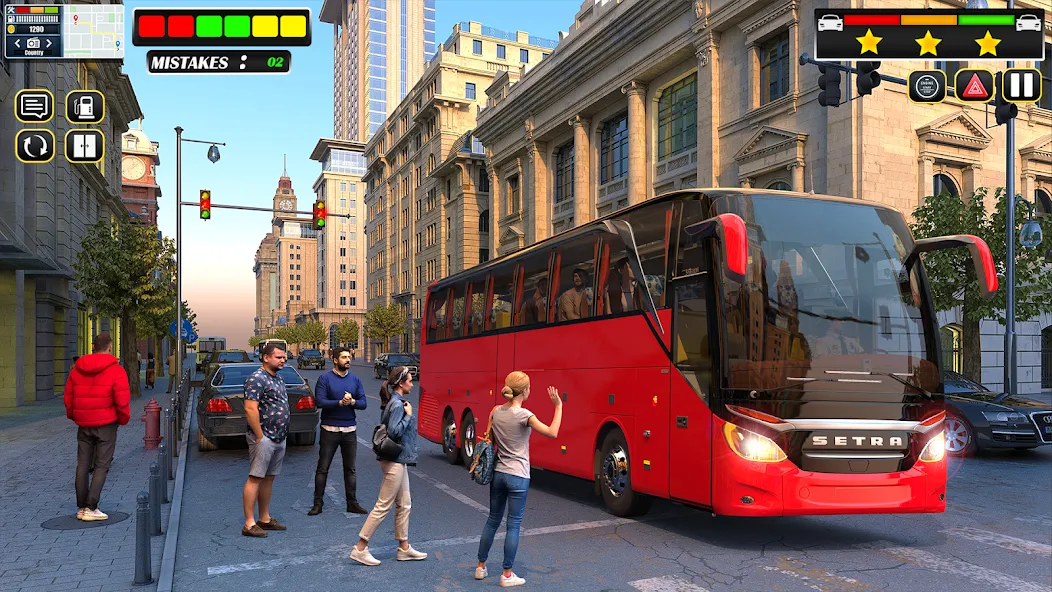 City Bus Simulator Bus Games (Сити Бас Симулятор Бас Игры)  [МОД Unlimited Money] Screenshot 1