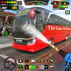 Скачать взлом City Bus Simulator Bus Games (Сити Бас Симулятор Бас Игры)  [МОД Unlimited Money] на Андроид