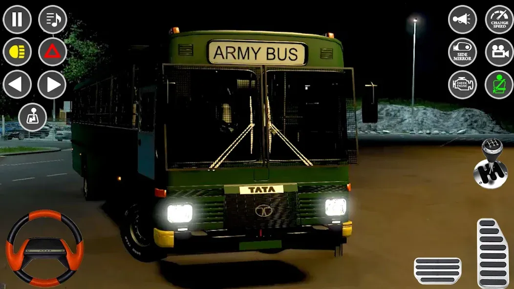 US Military Coach Simulator 3D  [МОД Бесконечные деньги] Screenshot 1