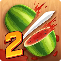 Скачать взлом Fruit Ninja 2 Fun Action Games (Фрут Ниндзя 2) [МОД Много монет] на Андроид