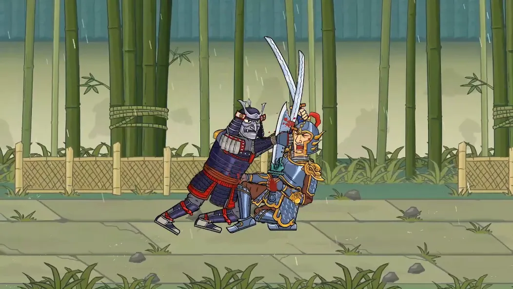 Crazy Samurai (Крэйзи Самурай)  [МОД Бесконечные монеты] Screenshot 2