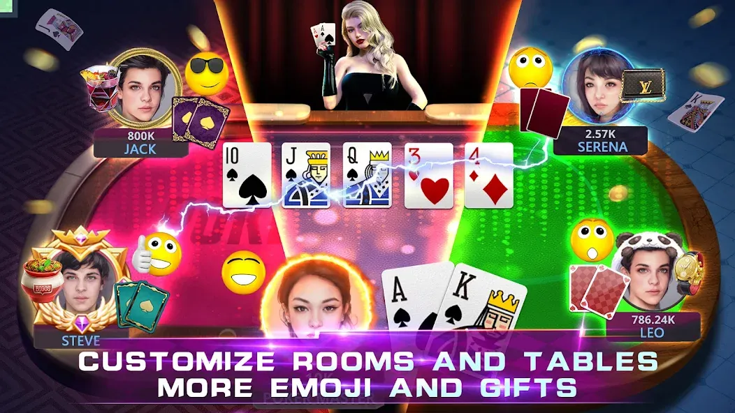 Poker Master Texas Holdem 2024 (Покер Мастер)  [МОД Бесконечные деньги] Screenshot 5